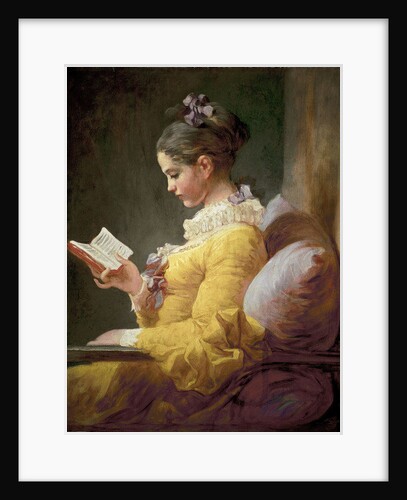 Young Girl Reading, c.1770 by Jean-Honore Fragonard