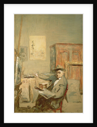 Memory of a visit at Forain’s house, 1925 by Edouard Vuillard