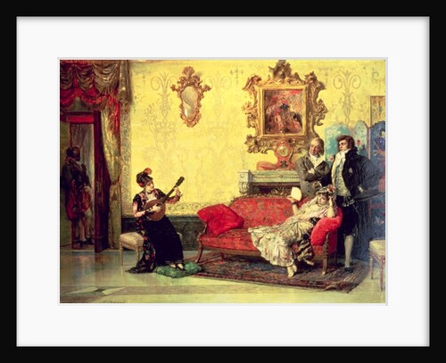 The Concert by Vincente Gonzalez Palmaroli