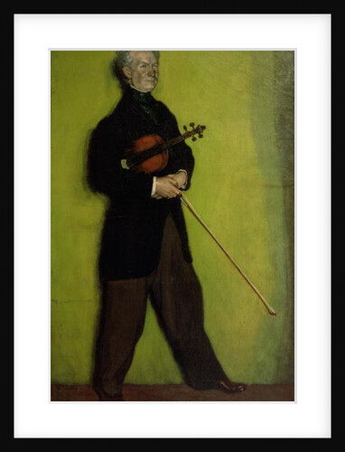 Portrait of the Violinist Larrapide, 1910 by Ignacio Zuloaga y Zabaleta