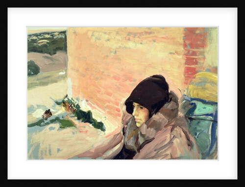 Portrait of Maria Convalescing by Joaquin Sorolla y Bastida