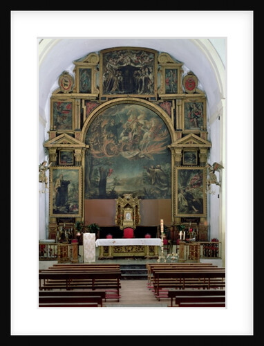 Elijah Altarpiece by Juan de Valdes Leal