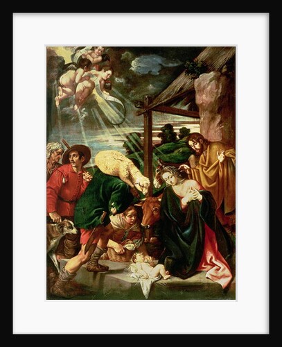 Adoration of the Shepherds, 17th century by Pedro Orrente