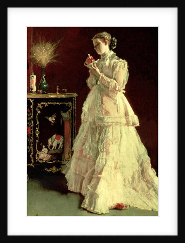 The Lady in Pink, 1867 by Alfred Emile Stevens