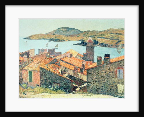 Red Roofs at Collioure by Henri Jean Guillaume Martin