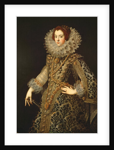 Portrait of Isabel of Bourbon, wife of Philip IV by Anonymous Anonymous