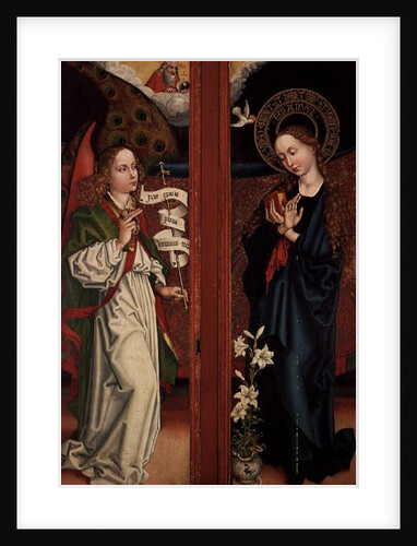 Annunciation by Martin Schongauer
