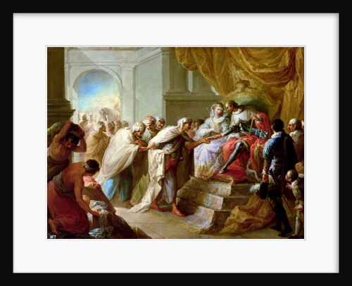 The Catholic King and Queen with an Embassy from the King of Fez by Vicente Lopez y Portana