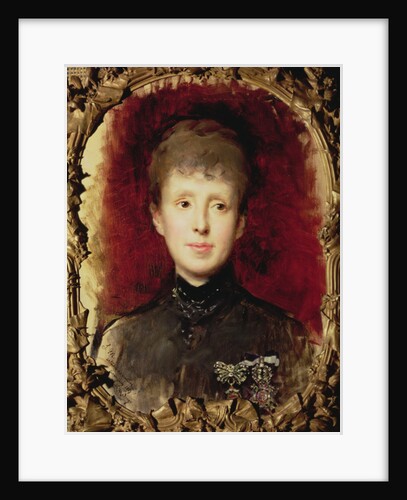 Marie Christine of Hapsburg, 1887 by Raimundo de Madrazo y Garreta