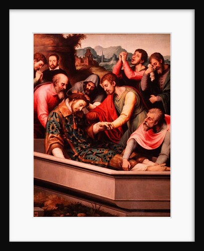 The Burial of St. Esteban by Vicente Juan (c.1510-79) Macip