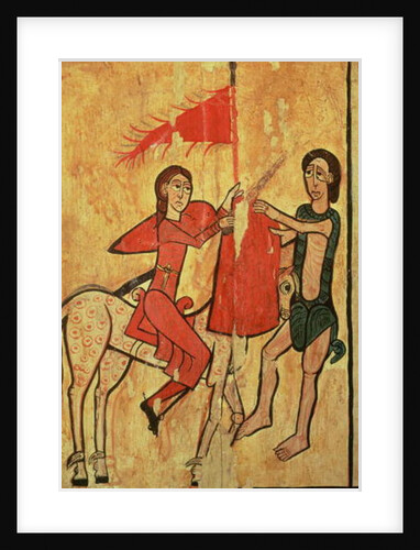 St. Martin and the Beggar by Spanish School