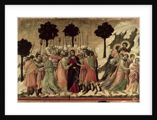 Maesta: Betrayal of Christ, 1308-11 by Duccio di Buoninsegna