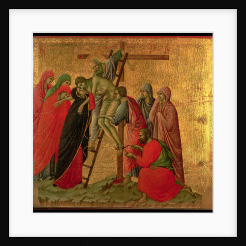 Maesta: Descent from the Cross, 1308-11 by Duccio di Buoninsegna