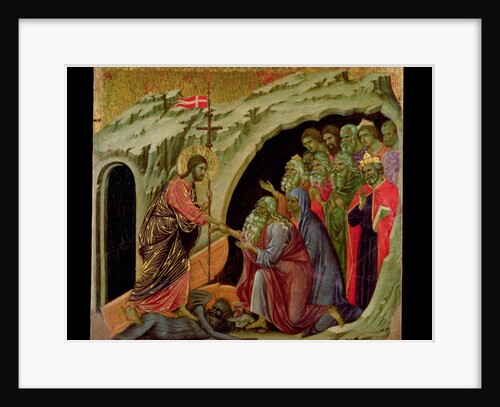 Maesta: Descent into Limbo, 1308-11 by Duccio di Buoninsegna