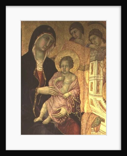 Maesta: Madonna and Child, 1308-11 by Duccio di Buoninsegna