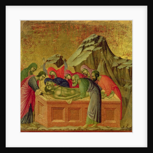 Maesta: The Burial of Christ, 1308-11 by Duccio di Buoninsegna