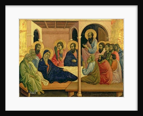 Maesta: The Virgin Taking Leave of the Disciples, 1308-11 by Duccio di Buoninsegna