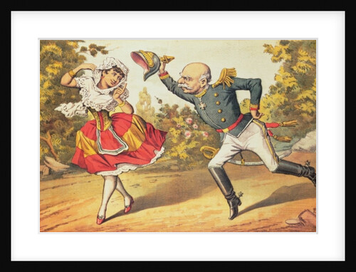 Spain rejecting Bismark's Advances, 1883 by Anonymous