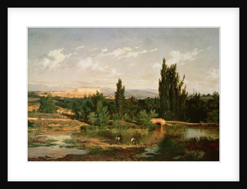 Countryside with a River, Manzanares by Carlos de Haes