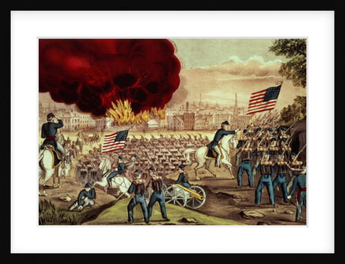 The Capture of Atlanta by the Union Army, 2nd September, 1864 by N. and Ives J.M. Currier