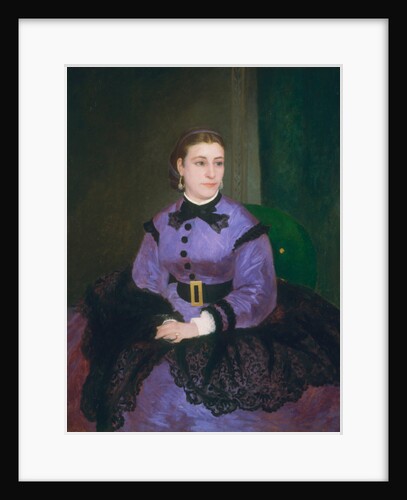 Portrait of Mademoiselle Sicot, 1865 by Pierre Auguste Renoir