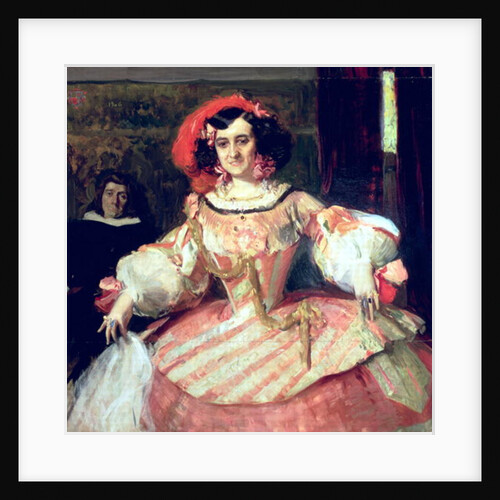 Portrait of Maria Guerrero, actress and director of Teatro Espanol in Madrid, 1906 by Joaquin Sorolla y Bastida