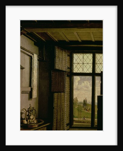 Detail of the Window by Master of Flemalle