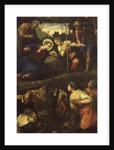 The Nativity and Adoration by Jacopo Robusti Tintoretto