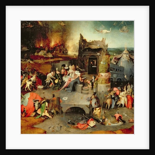Triptych of the Temptation of St. Anthony, 1505-06 by Hieronymus Bosch