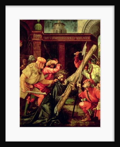 Christ carrying the Cross by Matthias Grunewald