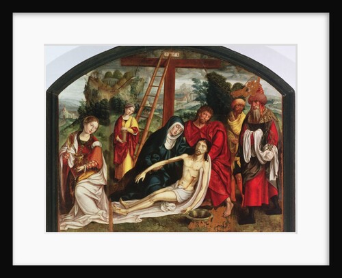 Descent from the Cross by Spanish School