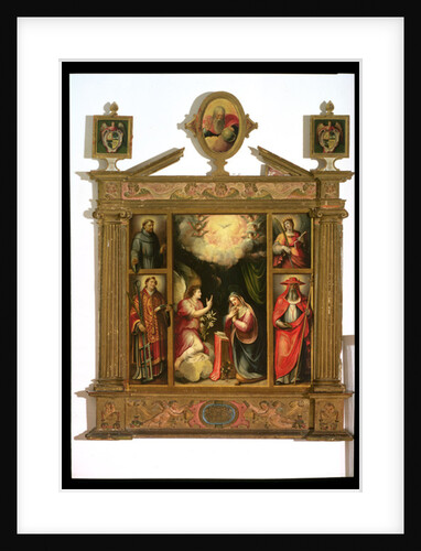 The Annunciation, 1581 by Spanish School