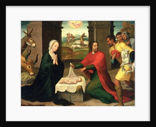 The Adoration of the Shepherds, 1550-60 by Juan Correa de Vivar