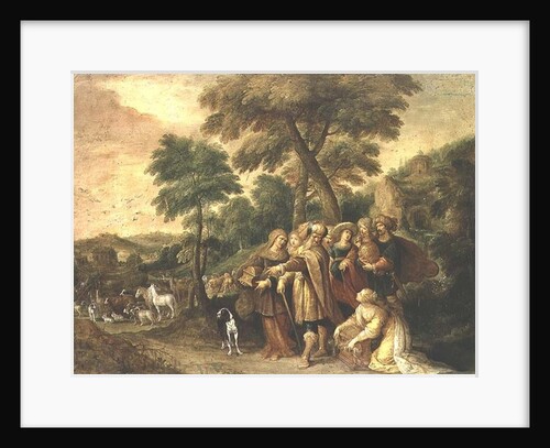 Noah entering the Ark by Frans II Francken