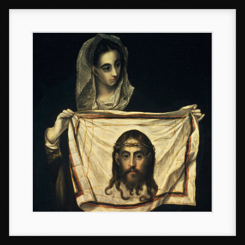 St.Veronica with the Holy Shroud by El Greco