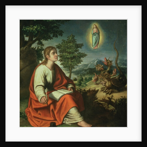 The Vision of St. John the Evangelist on Patmos by Juan Sanchez Cotan
