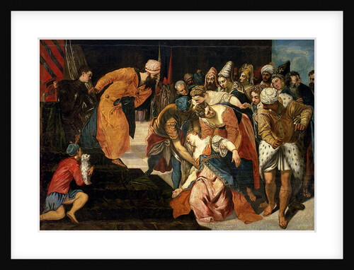 Esther before Ahasuerus, 1548 by Jacopo Robusti Tintoretto