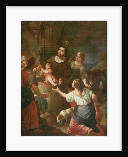 St. Isidore and the Miracle at the Well, School of Madrid by Spanish School