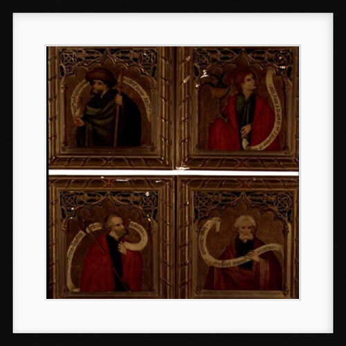 SS. James, John, Matthew and Simon, 1468 by Nicolas Frances