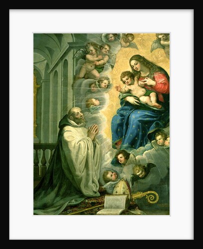 The Vision of St. Bernard, 1634 by Vicente Carducho