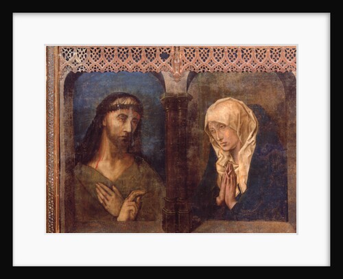 Christ and the Grieving Virgin by Hugo van der Goes