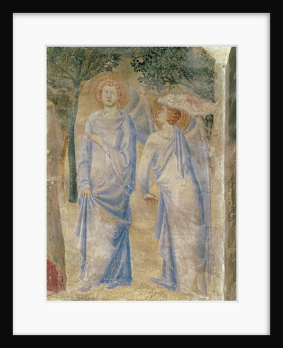 Angels from the Chapel of St. Jean, 1347 by Matteo Giovanetti