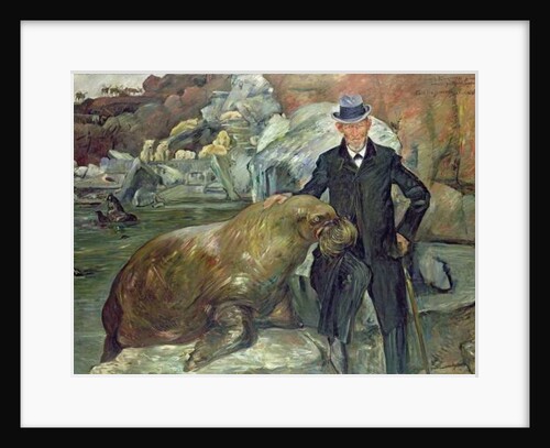 Carl Hagenbeck in His Zoo, 1911 by Lovis (1858-1925) Corinth