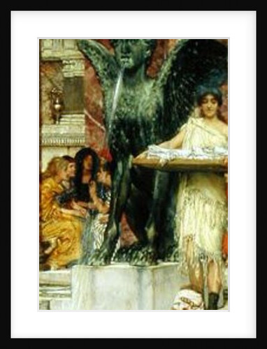 In the Roman Baths, or Roman Women In The Bath, 1876 by Lawrence Alma-Tadema