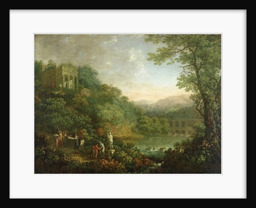 Ideal Landscape, 1776 by Johann Sebastian Bach