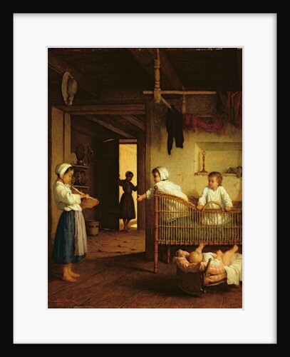 Upbringing, 1867 by Henriette Browne