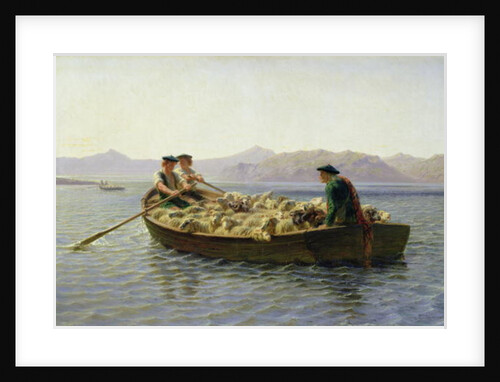 Rowing-Boat, 1863 by Rosa Bonheur