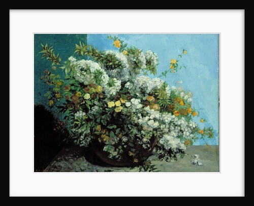 Flowering Branches and Flowers, 1855 by Gustave Courbet