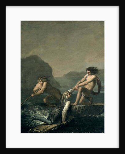 Scenes from 'Niels Klim's Subterranean Journey' by Baron Ludvig Holberg by Nicolai Abraham Abildgaard