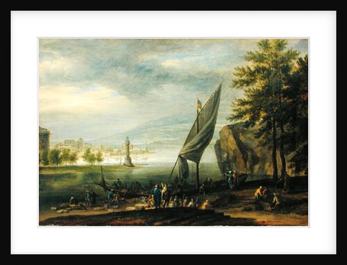 Harbour Landscape by Joachim Franz Beich